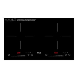 Cooktop de Indução HQ 2 Bocas Portátil 3500W Preto HQ-IDS3502S