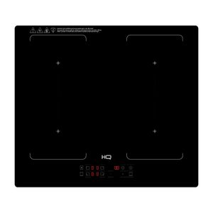Cooktop de Indução Embutir HQ 4 Bocas Painel Touch Free Zone Preto 7000W HQ-IDE7004FZ