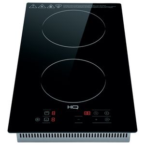 Cooktop de Indução Embutir HQ 2 Bocas Painel Touch 3500W Preto HQ-IDE3502