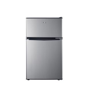 Frigobar Refrigerador Compacto HQ Defrost 90 Litros Preta/Inox HQ-90RDF