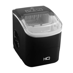 Máquina de Gelo HQ 12kg Turbo Ice Premium Preta HQ-MG12KGDP