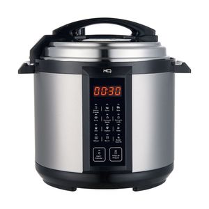 Panela de Pressão Elétrica Multifuncional Digital HQ 6 Litros Inox HQ-Y6D2I