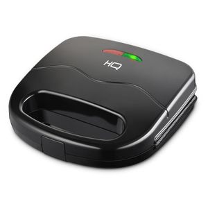 Sanduicheira Grill Elétrico HQ 750W Antiaderente Preto HQ-SG003