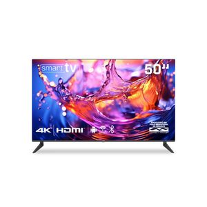Smart TV HQ 4K 50" 3 HDMI 2 USB WI-FI Android Frameless Slim HQS50NKH