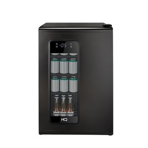 Cervejeira Expositor Vertical HQ 100 Litros Frost Free Inox Titanium HQ-100CEVPVFFI