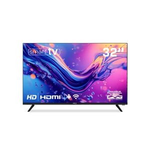 Smart TV HQ 32" HD Android 12 Frameless Slim HQS32NKHM
