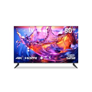 Smart TV HQ 4K 50" 3 HDMI 2 USB WI-FI Android Frameless Slim HQS50NKH