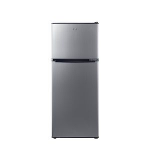 Geladeira Compacta HQ Defrost 140 Litros Preta/Inox HQ-140RDF