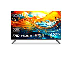 Smart TV HQ 43" Full HD Android 12 Frameless Slim HQS43NKHM