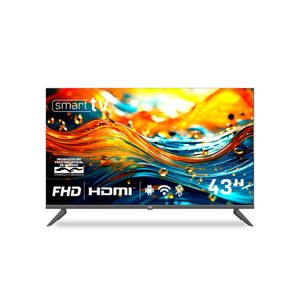 Smart TV HQ 43" Full HD Android 12 Frameless Slim HQS43NKHM