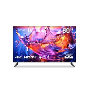 Smart TV HQ 50" 4K 3 HDMI 2 USB WI-FI Android Frameless Slim HQS50NKH