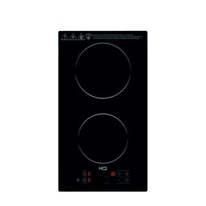 Cooktop de Indução Embutir HQ 2 Bocas Painel Touch 3500W Preto HQ-IDE3502