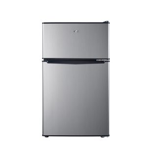 Frigobar Refrigerador Compacto HQ Defrost 90 Litros Preta/Inox HQ-90RDF