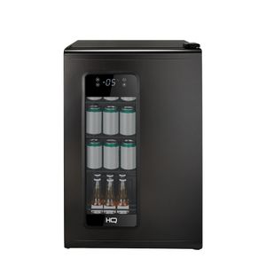 Cervejeira Expositor Vertical HQ 100 Litros Frost Free Inox Titanium HQ-100CEVPVFFI